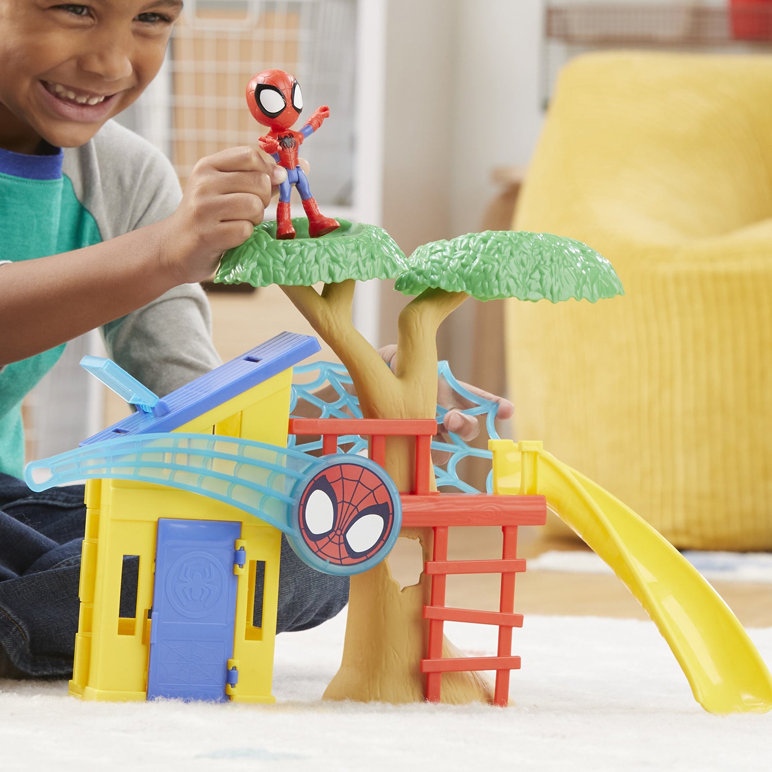 HASBRO - Marvel Spidey and His Amazing Friends Spidey Playground Playset